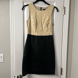 Theory 100% leather dress